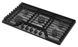 Whirlpool 36-inch Gas Cooktop with EZ-2-Lift™ Hinged Cast-Iron Grates WCGK5036PV