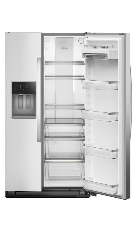 Whirlpool 36-inch Wide Side-by-Side Refrigerator - 21 cu. ft. WRSC6536RZ