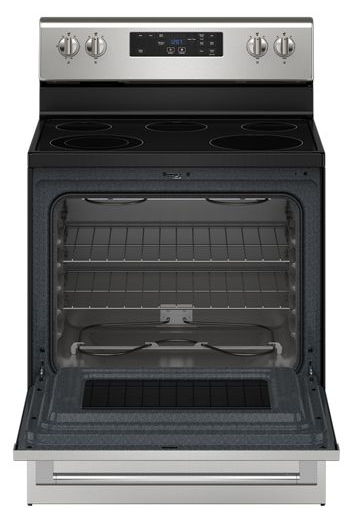 Maytag 30-inch Wide Electric Range with Steam Clean - 5.3 cu. ft. MER4800PZ