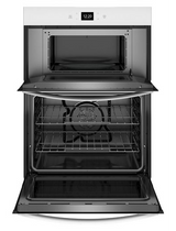 Whirlpool 5.7 Total Cu. Ft. Combo Wall Oven with Air Fry When Connected WOEC5027LW