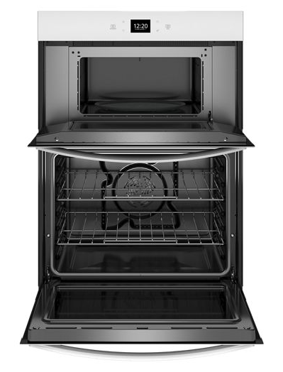 Whirlpool 5.7 Total Cu. Ft. Combo Wall Oven with Air Fry When Connected WOEC5027LW