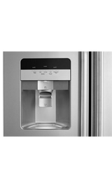 Maytag 36-Inch Wide Side-by-Side Refrigerator with Exterior Ice and Water Dispenser - 25 Cu. Ft. MSS25C4MGZ