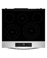 Whirlpool 30-inch Electric Range with Air Cooking Technology WSES5030SZ