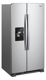 Whirlpool 36-inch Wide Side-by-Side Refrigerator - 25 cu. ft. WRS555SIHZ-Fingerprint Resistant Stainless Steel