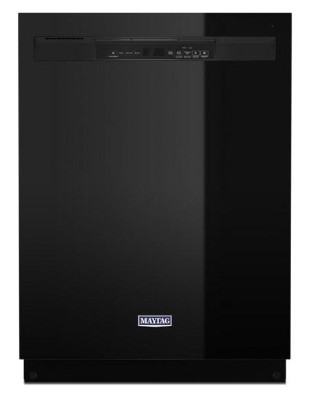 Maytag Stainless steel tub dishwasher with Dual Power filtration MDB4949SKB-Black