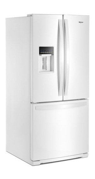 Whirlpool 30-inch Wide French Door Refrigerator - 20 cu. ft. WRF560SEHW