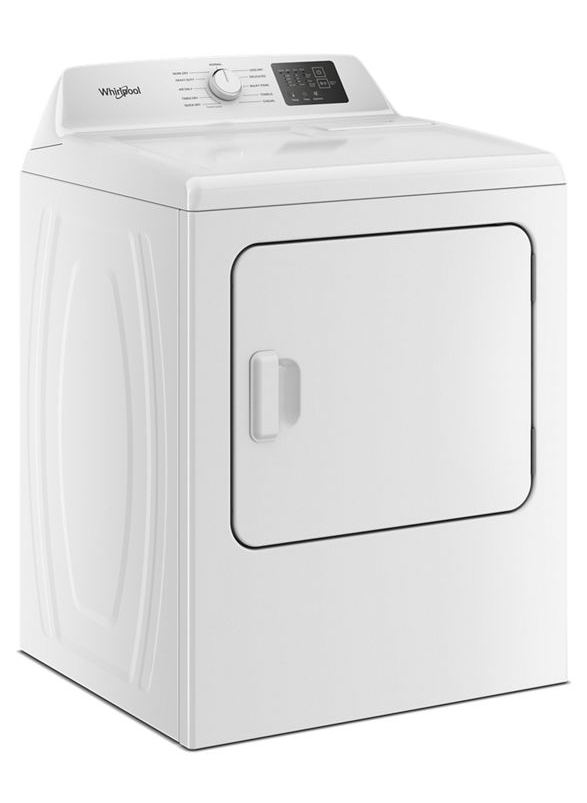 Whirlpool 7.0 cu. ft. Gas Long Vent Dryer with Adaptive Dry - Vented Top Load Matching WGD4105LSW