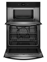 Whirlpool 6.4 Total Cu. Ft. Combo Wall Oven with Air Fry When Connected WOEC5030LB