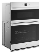 Whirlpool 5.7 Total Cu. Ft. Combo Wall Oven with Air Fry When Connected WOEC5027LW