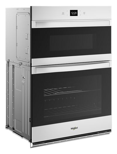 Whirlpool 5.7 Total Cu. Ft. Combo Wall Oven with Air Fry When Connected WOEC5027LW