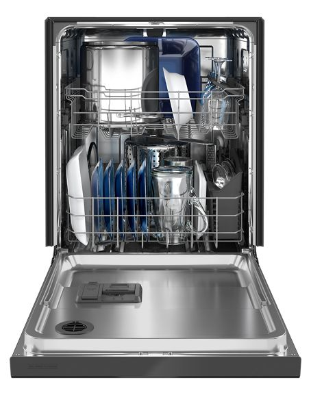 Maytag Stainless steel tub dishwasher with Dual Power filtration MDB4949SKB-Black