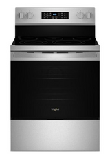 Whirlpool 30-inch Energy Star Electric Range with Air Cooking Technology, No Preheat Air Fry and Air Baking and Self Clean WFES5030RZ