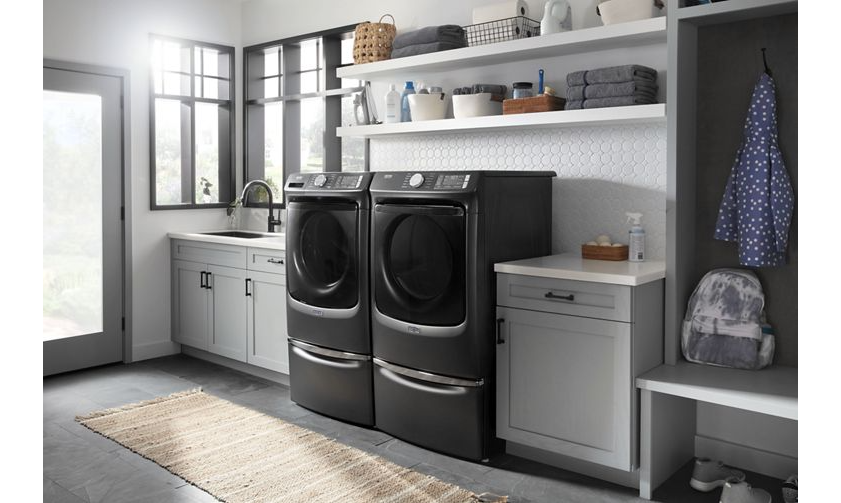 Whirlpool 15.5" Pedestal for Front Load Washer and Dryer with Storage XHPC155MBK
