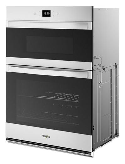 Whirlpool 5.7 Total Cu. Ft. Combo Wall Oven with Air Fry When Connected WOEC5027LW