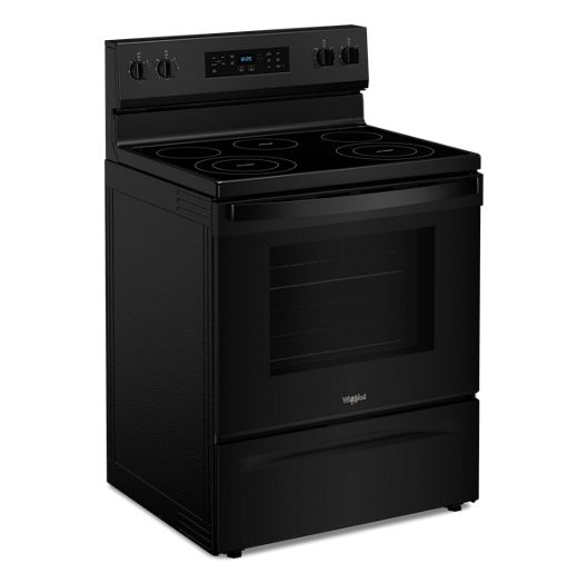 Whirlpool 30-inch Electric Range with Steam Clean WFES3330RB