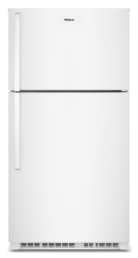 Whirlpool® 32.8-inch Wide Top Freezer Refrigerator with Total Coverage Cooling- 21.3 Cu. Ft. WRTX7421TW