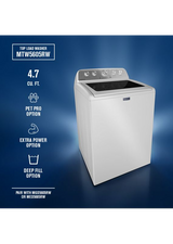 Maytag 4.7 cu. ft. Pet Pro Top Load Washer MTW5605RW
