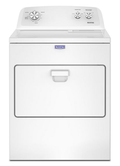 Maytag Top Load Gas Wrinkle Prevent Dryer - 7.0 cu. ft. MGD4005SW