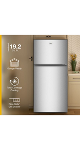Whirlpool 29.5-inch Wide Top Freezer Refrigerator - 19.2 Cu. Ft. WRTX3019SZ