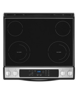 Whirlpool 34" Tall Range with Self Clean Oven Cycle WEE515SALS-Stainless Steel