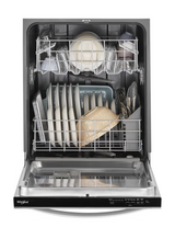 Whirlpool 55 dBA Fingerprint Resistant Quiet Dishwasher with Boost Cycle WDT540HAMZ