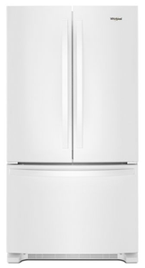 Whirlpool® Full-Depth French Door Bottom Mount Refrigerator WRFF3036RW