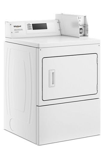 Whirlpool Commercial Electric Dryer with Factory Installed Coin Drop & Coin Box CEM2779JQ