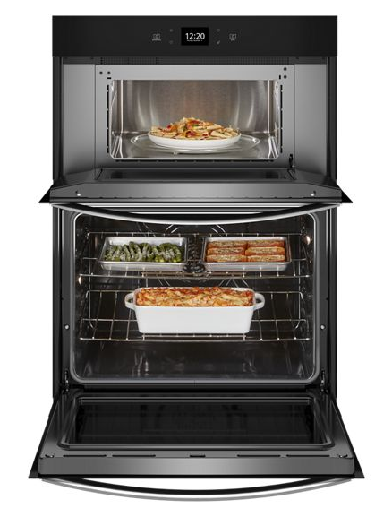 Whirlpool 5.7 Total Cu. Ft. Combo Wall Oven with Air Fry When Connected WOEC5027LZ