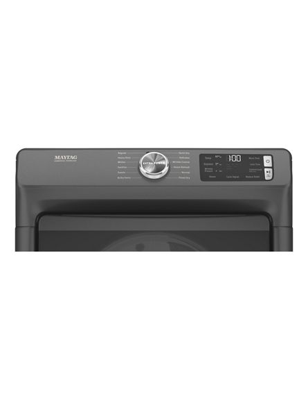 Maytag Front Load Electric Dryer with Extra Power and Quick Dry Cycle - 7.3 cu. ft. MED6630MBK