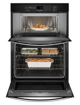 Whirlpool 6.4 Total Cu. Ft. Combo Self-Cleaning Wall Oven WOEC3030LS