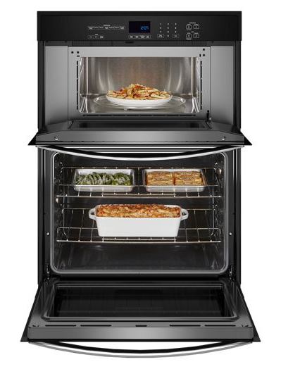 Whirlpool 6.4 Total Cu. Ft. Combo Self-Cleaning Wall Oven WOEC3030LS