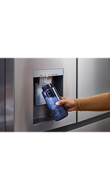 Whirlpool® 29 Cu. Ft. Family-Sized Capacity French Door Refrigerator with Flexible Temperature Drawer WRMF3536SZ