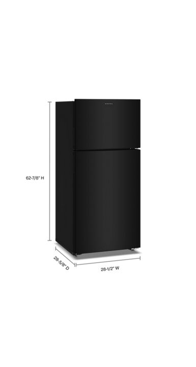 Amana 28.5-Inch Wide Top-Freezer Refrigerator With A Large Crisper Drawer—14 Cu. Ft. ARTX2314TB