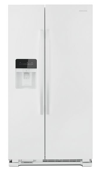 Amana 33-inch Side-by-Side Refrigerator with Dual Pad External Ice and Water Dispenser ASI2175GRW