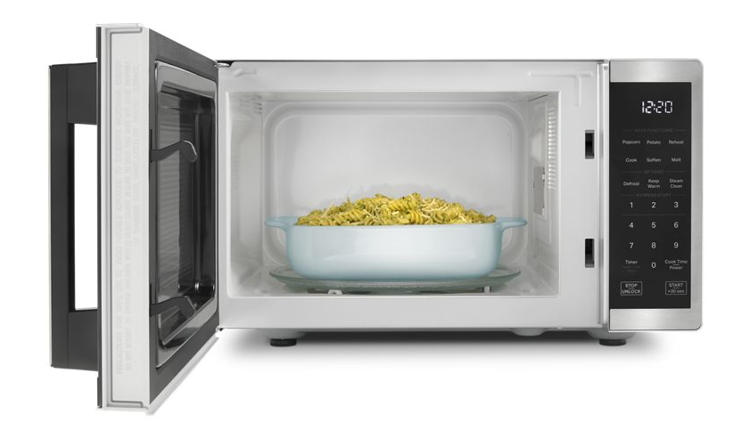 Whirlpool 0.9 cu. ft. Stainless Steel Countertop Microwave With Steam Clean - 900 watt WMCS3019RS