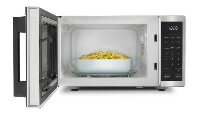 Whirlpool 0.9 cu. ft. Stainless Steel Countertop Microwave With Steam Clean - 900 watt WMCS3019RS