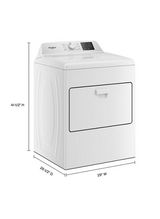 Whirlpool 7.0 cu. ft. Gas Dryer with AutoSensing and Wrinkle Shield™ option - Vented Top Load Matching WGD4307SW