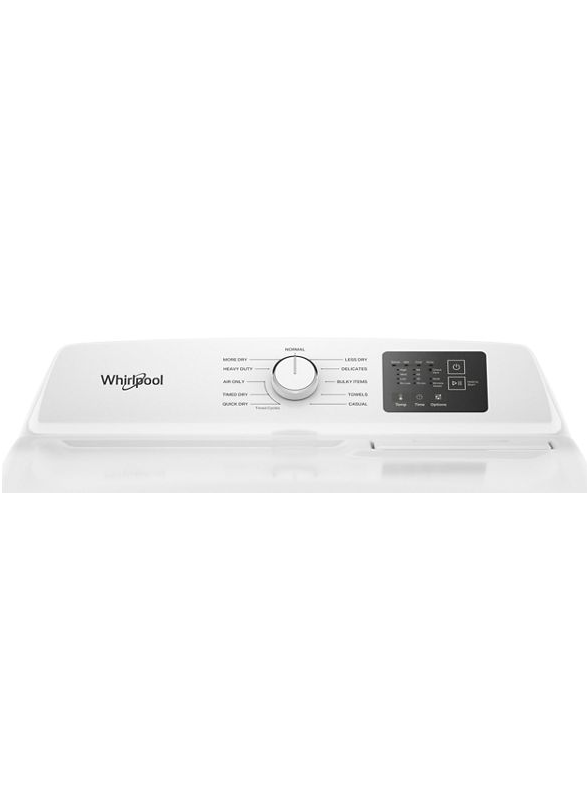 Whirlpool 7.0 cu. ft. Gas Long Vent Dryer with Adaptive Dry - Vented Top Load Matching WGD4105LSW