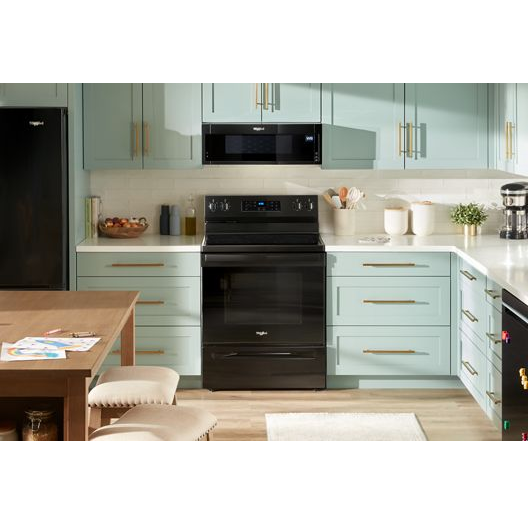 Whirlpool 30-inch Electric Range with Steam Clean WFES3330RB