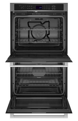 Maytag 30-inch Double Wall Oven with Air Fry and Basket - 10 cu. ft. MOED6030LZ