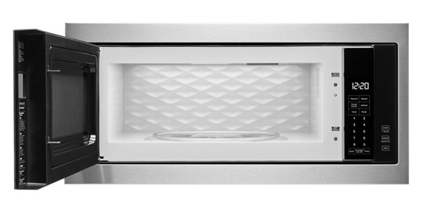 Whirlpool 1.1 cu. ft. Built-In Microwave with Slim Trim Kit - 14" Height WMT50011KS