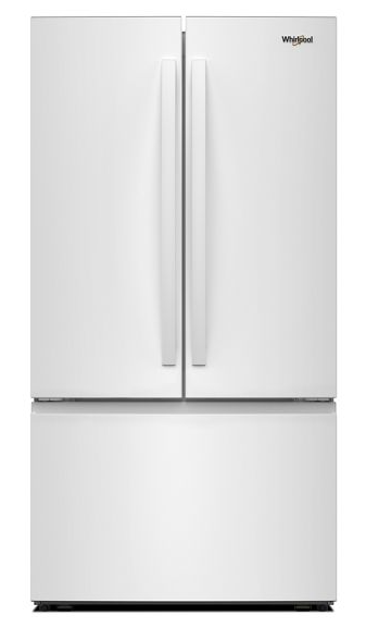 Whirlpool 36-Inch French Door Refrigerator with Interior Water Dispenser - 31 cu. ft. WRFF3336SW
