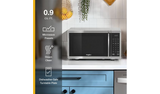 Whirlpool 0.9 cu. ft. Stainless Steel Countertop Microwave With Steam Clean - 900 watt WMCS3019RS