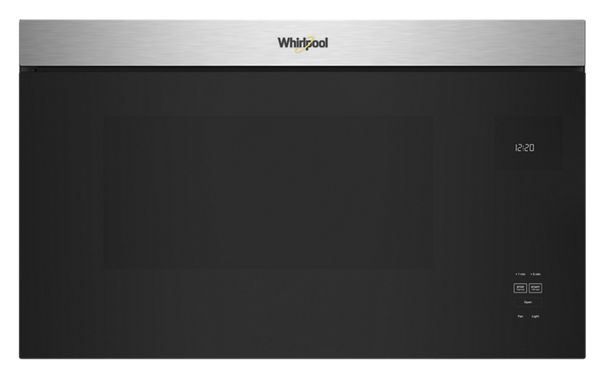 Whirlpool 1.1 Cu. Ft. Flush Mount Microwave with Turntable-Free Design WMMF5930PZ-Fingerprint Resistant Stainless Steel