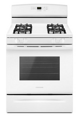 Amana 30-inch Gas Range with Self-Clean Option AGR6603SFW-White