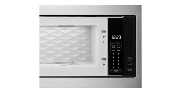 Whirlpool 1.1 cu. ft. Built-In Microwave with Slim Trim Kit - 14" Height WMT50011KS