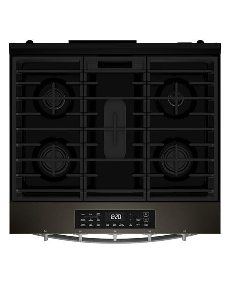 Whirlpool 30-inch Gas Range with Air Cooking Technology WSGS5030SV