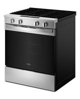 Whirlpool 30-inch Gas Smart Range with Air Cooking Technology and Steam Clean WSGS4530TS