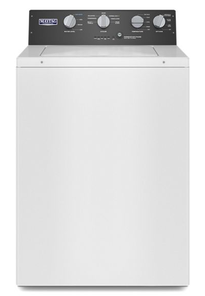 Maytag Commercial-Grade Residential Agitator Washer - 3.5 cu. ft. MVWP586GW