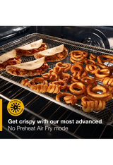 Whirlpool 30-inch Electric Range with Air Cooking Technology WFES5730SV